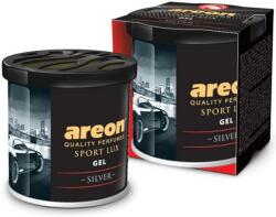Areon Difuzor aromatic sub formă de gel Lux Silver - Areon Gel Can Sport Lux Silver 80 g