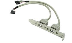 Gembird USB port hátlapi kivezetés (CCUSBRECEPTACLE) (CCUSBRECEPTACLE)