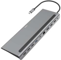 Hama USB 3.2 TYPE-C 10in1 Dokkoló Adapter 200100 (NBKHAM200100)
