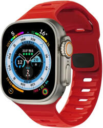 SmartWatcherz TrailBlazer Szilikon Apple Watch Szíj Piros, 42, 44, 45, 49mm (95860-95892)