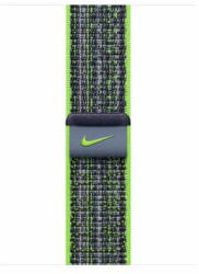  Nike Nézd Acc/41/Fényes zöld/kék S. Loop óra