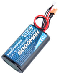 RadioMaster 2S1P 7.4V 5000mAh Li-Ion Akkumulátor XT30 Csatlakozóval