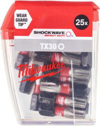 Milwaukee Shockwave TX30 25mm 25pc. (4932430886) Set capete bit, chei tubulare