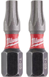 Milwaukee Shockwave TX25 25mm 4932430879 Set capete bit, chei tubulare