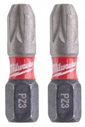 Milwaukee Shockwave PZ3 25mm 2pc. 4932430868 Set capete bit, chei tubulare