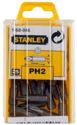 STANLEY PH2 25mm 25pc. 1-68-946 Set capete bit, chei tubulare