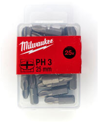 Milwaukee PH3 25mm 25pc. 4932399588 Set capete bit, chei tubulare