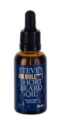 Steve´s No Bull***t Short Beard Oil ulei de barbă 30 ml pentru bărbați
