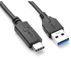 BlackBird Kábel USB 3.1 Gen 2. Type-A male to USB Type-C male 1m, Fekete (BH1312) (BH1312)