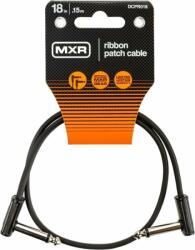 Dunlop MXR DCPR018 Ribbon Patch Cable 18in Negru 46 cm Oblic - Oblic (DCPR018)