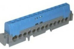 Schneider Electric Legrand 004844 elosztókapocs teljesen szig. 113mm 6-25mm2 bem. 1, 5-16mm2 kim. kék (004844)