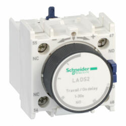 Schneider Electric Schneider behúzáskésleltető segédérintkező blokk, 1-30s, csavaros csatlakozás (LADS2) (LADS2)