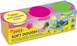 JOVI Soft Dough Modelling Clay Neon 3 x 110 g (403F)