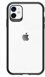 MOBILFOX Full-Shock 2.0 hátlaptok iPhone 11 Nude átlátszó-fekete (5996647002994)