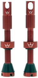 Peatys Peaty's-Chris King tubeless presta szelep, 42 mm, párban, piros