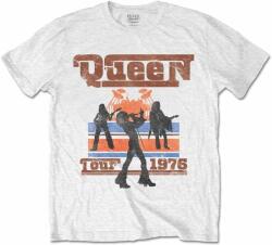 Queen 1976 Tour Silhouettes White 2XL Риза (<![CDATA[QUTS17MW05]]>)