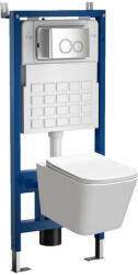 Leziter Roya Tinos 82CHR falba építhető WC tartály szett (ROYASET_TINOS_R-082CHR)