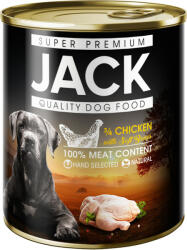 Jack Super Premium konzerv 3/4 csirke 800g