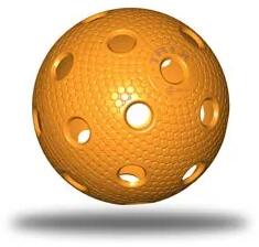  Floorball labda TRIX IFF - narancssárga