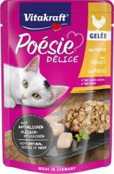 Vitakraft Poésie Délice Chicken Gelée zselés eledel macskáknak alutasakban (46 x 85 g) 3910 g
