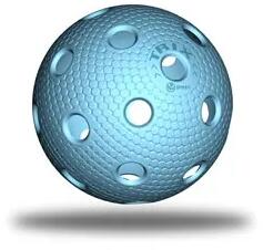  Floorball labda TRIX IFF - cián színű