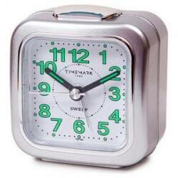 Timemark Ceas-Deșteptător Analogic Timemark Argintiu (7.5 x 8 x 4.5 cm)
