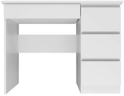  Mijas íróasztal jobb oldali tárolókkal, matt fehér (GSB5999114132033)