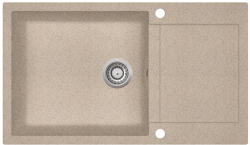 Evido Cubo XL 6S compact gránit mosogató, 860 x 500 mm, homok (EC105538) - butorkellek