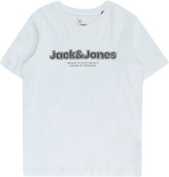 JACK & JONES Tricou 'LAKEWOOD' alb, Mărimea 140