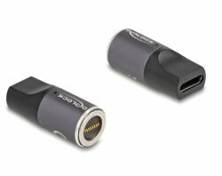 Delock Adaptor de incarcare laptop USB type C la conector magnetic 60W, Delock 80782 (80782)