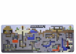Paladone Minecraft: Mining World, Large, 80 x 30 cm, Szövet, Csúszásmentes, Gamer, Billentyűzet és egérpad