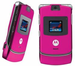 Motorola V3i komplett ház, Előlap, rózsaszín