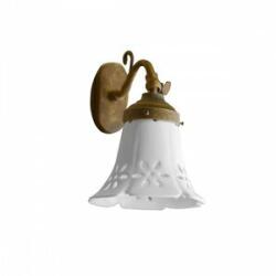 SAPHO Marsala lámpa e14 40w, 230v, keramia búrával, bronz