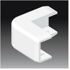 KOPOS Vezetékcsatorna külső sarok fedél 15X10-hez 10mmx 15mmx 90° alap+fedél műanyag LH KOPOS - 8686_HB (8686_HB)