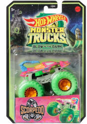 Mattel Hot Wheels: Monster Trucks Scorpedo sötétben világító járgány - Mattel (HCB50/HWC83) - jatekwebshop