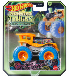 Mattel Hot Wheels: Monster Trucks Loco Punk sötétben világító járgány - Mattel (HCB50/HVH79) - jatekwebshop