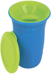 NUBY Easy to Clean 360 Wonder Cup - Könnyen tisztítható ivópohár 300 ml 6 hó+ (kék-zöld)