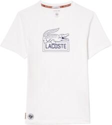 Lacoste Férfi póló Lacoste Ultra-Dry Sport Roland Garros Edition Tennis T-Shirt - Fehér