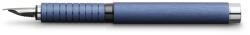 Faber-Castell Stilou, penita medie, corp aluminiu, albastru, Essentio FABER-CASTELL (FC148440)