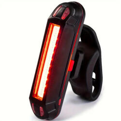  Hátsó USB piros-fehér led kerékpár lámpa (LED-USB-bicikli-hatso-lampa)