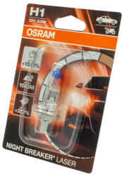 OSRAM Night Breaker Laser Next Gen. +150% izzó - H1 - 55W - 12V