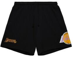 Mitchell & Ness shorts Los Angeles Lakers Postgame Fleece Shorts Vintage Logo black