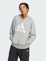 Adidas Bluză Essentials Big Logo IC9865 Gri Loose Fit