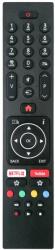 Finlux RC43135P - eredeti gyári távirányító FEKETE