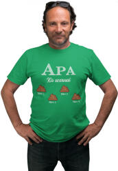 Apa kis szarosai (Személyre szabható) - Férfi Póló (663731)