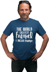  Farther I mean father - Férfi Póló (139461)