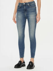 Calvin Klein Jeans Blugi High Rise Super Skinny Ankle J20J222146 Albastru Skinny Fit