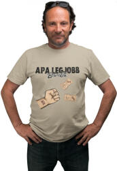 Apa legjobb barátai (Személyre szabható) - Férfi Póló (395267)
