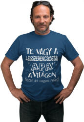  Legszerencsésebb apa a világon - Férfi Póló (273121)