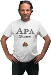 Apa kis szarosai (Személyre szabható) - Férfi Póló (apkisszap2)